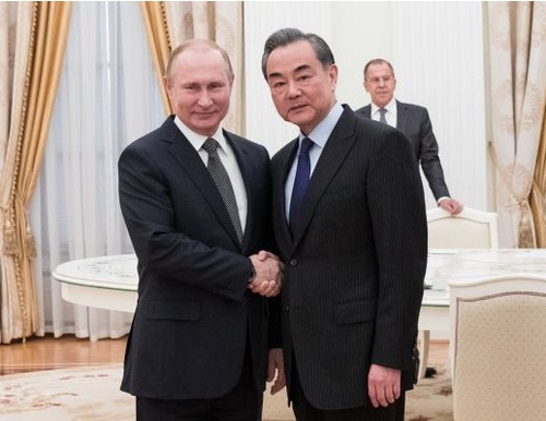 中俄元首年内将多次会晤 普京称如有必要随时沟通
