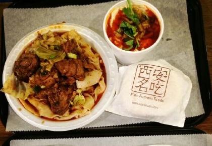 吃货疯了!西安名吃在美热捧 