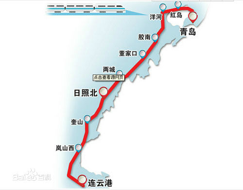 青日连铁路预计今年年底通车 青岛到日照仅需40分钟