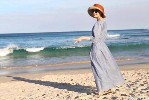 母爱爆棚！孙俪带儿女游悉尼 