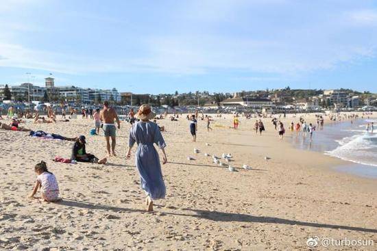 美翻了！孙俪游悉尼 网友纷纷表白：最美最美的小姐姐