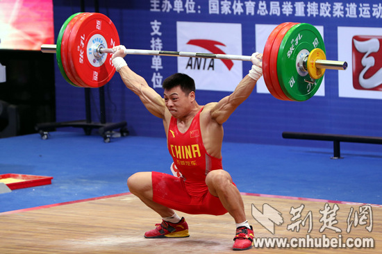 2018全国男子举重锦标赛62公斤级 谌利军斩获冠军头衔