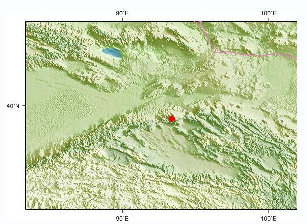 甘肃酒泉市阿克塞县发生3.4级地震 震源深度12千米