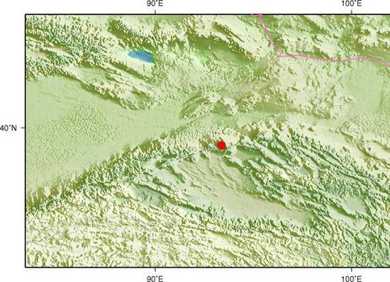 甘肃阿克塞县发生地震 震源深度12千米