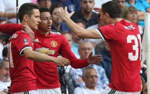 曼联2-1热刺 第11分钟阿里破门先拔头筹 第24分钟扳平