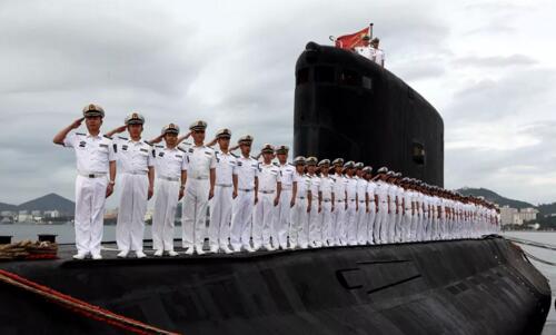 中国海军，生日快乐！