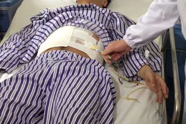 小伙健身撕裂内脏 出血量相当于全身总血量的一半……