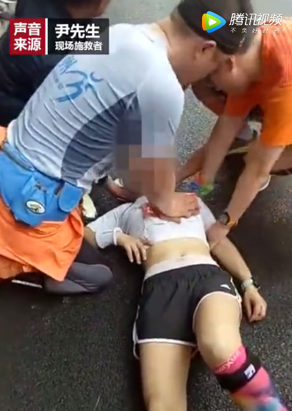 女跑者心脏骤停 去年我国马拉松比赛猝死事件多达6起
