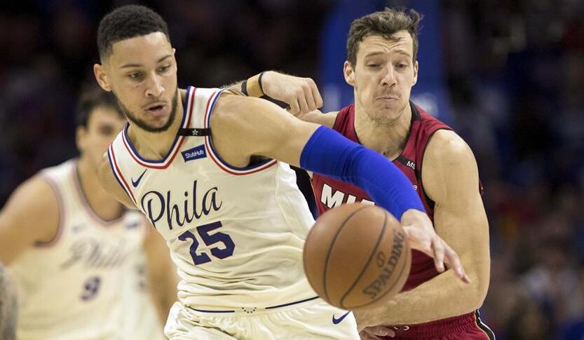 76人淘汰热火 NBA季后赛76人队主场104比91胜迈阿密热火