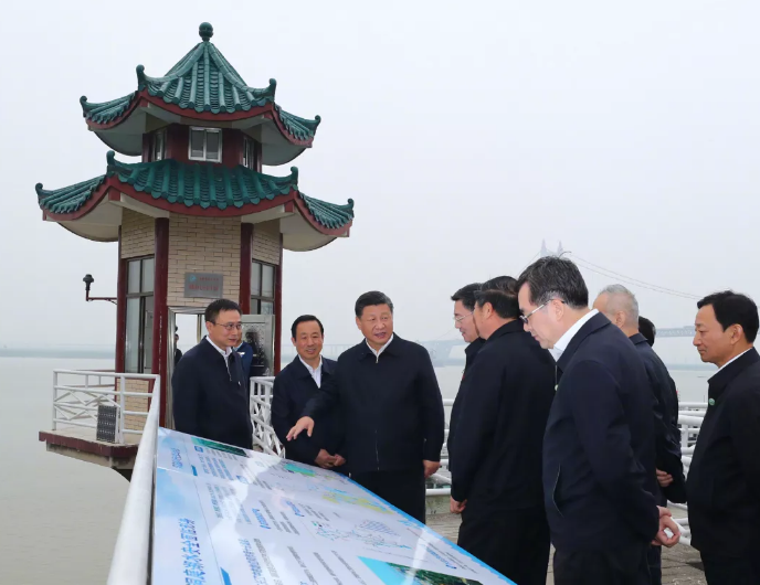 习近平总书记长江考察第二天