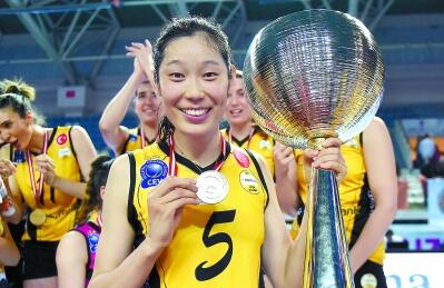 朱婷夺大满贯 季后赛贡献168分高居主攻榜榜首