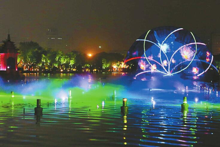 “明湖秀”昨晚首次公开调试