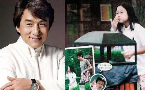 小龙女公开认爸 从这两张照片看长得实在太像成龙了