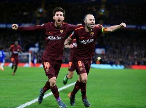 深情告白!梅西告别伊涅斯塔 