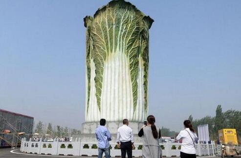 全国最大白菜现身邯郸 这是个让人看了想笑的建筑