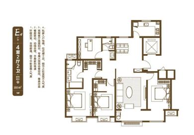 将山下臻装小高层 四室宽境拥揽阳光生活