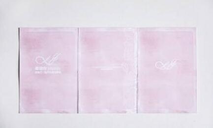 曝付辛博颖儿请柬风格雅致 “香、味、美”一应俱全