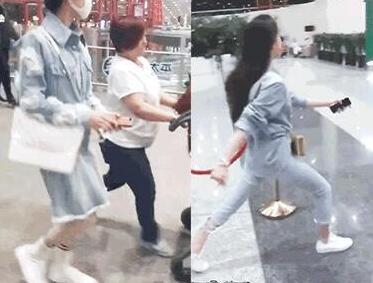 笑翻了！欧阳娜娜模仿刘诗诗走路 网友取外号叫“北舞劈叉系”走路