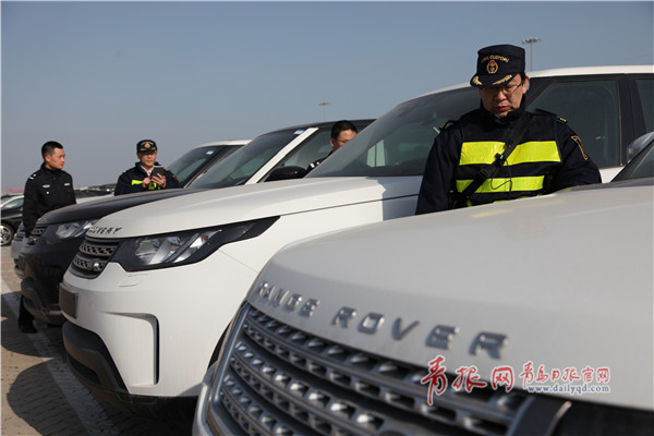 青岛海关破获走私进口汽车案 案值10.6亿元