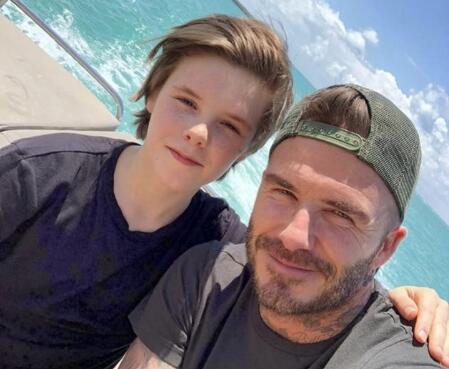 暖哭了!贝克汉姆生日 43岁