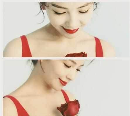 刘涛红裙展露娇媚大秀锁骨  网友直呼：今日份涛姐好娇媚啊！