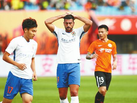 人和0-0鲁能未能独占鳌头 并列排榜首已是很难得