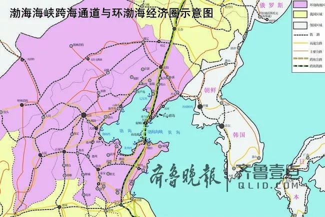 渤海海峡跨海通道研究新成果出炉！烟台-大连1小时直达