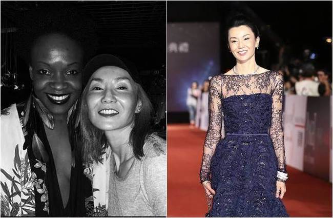 张曼玉近照曝光 从笑容来看与小15岁的男友分手的阴霾早已散去