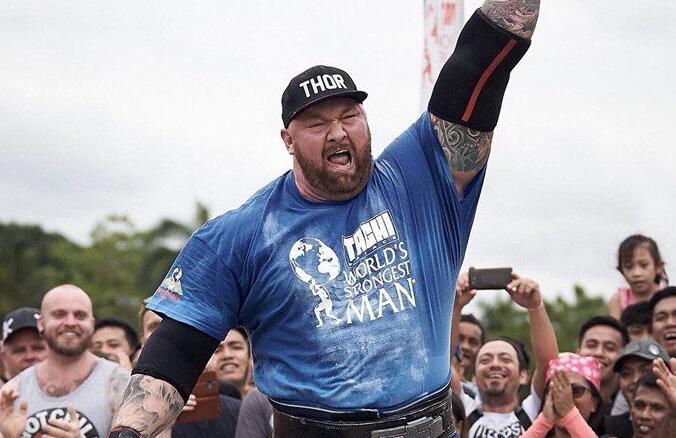 真实版绿巨人!世界最强壮男人竟是冰岛演员 曾出演《权力的游戏》