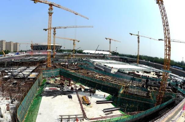 耗时600天!速滑馆地下施工 冬奥会