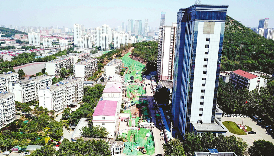 和平路东延断头路打通 