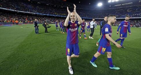 西甲联赛结束后 巴萨将举行欢送会 在诺坎普球场为伊涅斯塔送行