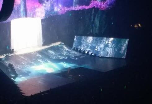 心疼哭了!古巨基坠台 连说3声