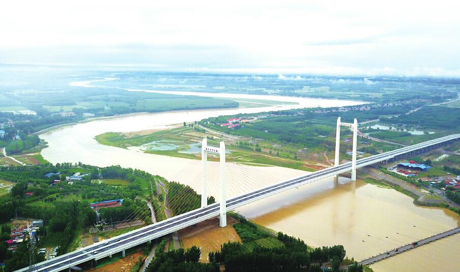 齐河黄河大桥通车 济南西站到齐河驾车仅需15分钟