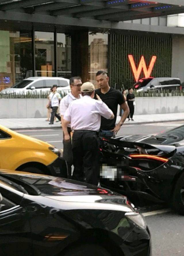 佛系男星!陈建州超跑遭追尾放弃索赔 脸色为什么那么难看?