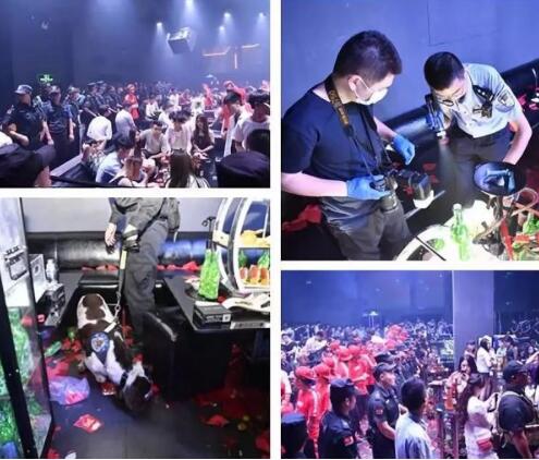 大快人心!深圳警察突袭夜店 一举摧毁涉毒网络抓获涉毒人员25名