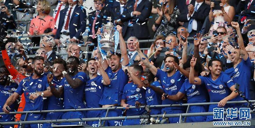 阿扎尔罚进点球 切尔西胜曼联足总杯夺冠 穆里尼奥非常不服
