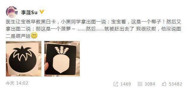 误人子弟?李晟吐槽李佳航奇葩早教方法 一孕傻三年的是宝爸