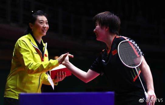 姜还是老的辣！尤杯中国轻取法国 中国队已经拿到尤伯杯的三连冠