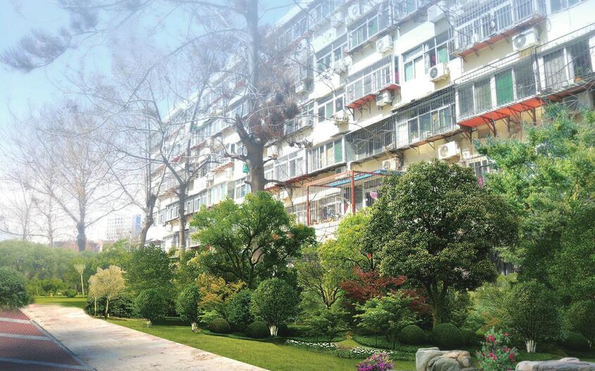 市中区杆石桥街道全力推进岔路街小区改造