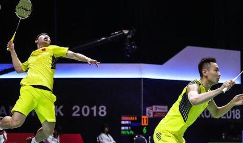 国羽3-0中国台北 谌龙、刘成/张楠和石宇奇各得一分