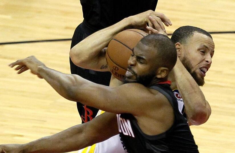 NBA季后赛西部决赛第五场:98比94 火箭胜勇士