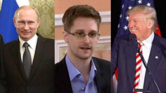 斯诺登谈“通俄门”:世上没人比特朗普更爱普京