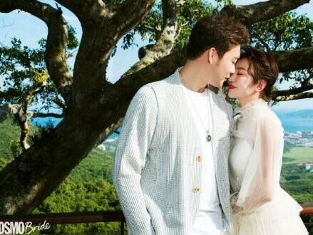 小女人!马丽首曝婚纱照 超美