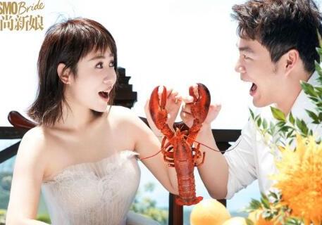 小女人!马丽首曝婚纱照 超美