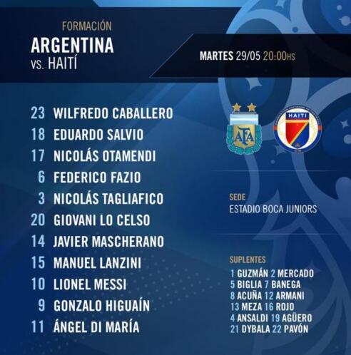 队史第1!阿根廷热身赛首发 小马哥为国家队出战143场超萨内蒂破纪录