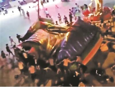 六一前的悲剧!男童充气城堡身亡 充气游乐设施为何事故频发?