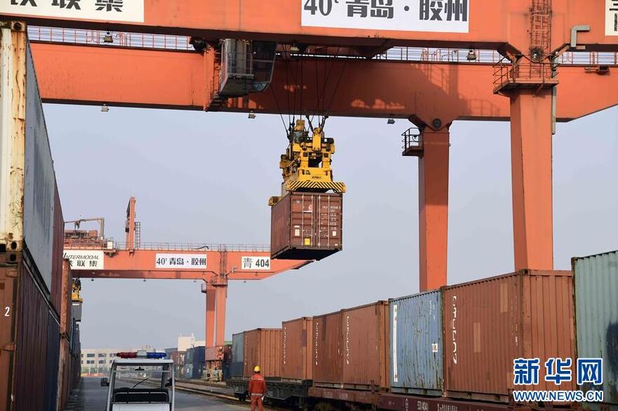 青岛已开行中亚国际班列3039列