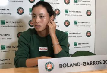 王蔷谈丢赛点 第三轮迎战哈萨克斯坦“演技派”选手普丁塞娃