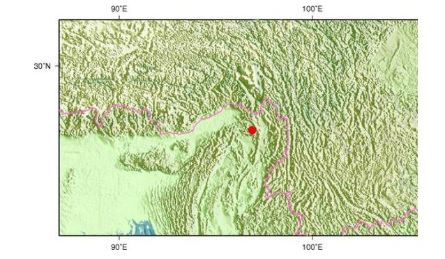 缅甸发生地震 震源深度7千米距我国边境线最近约78公里